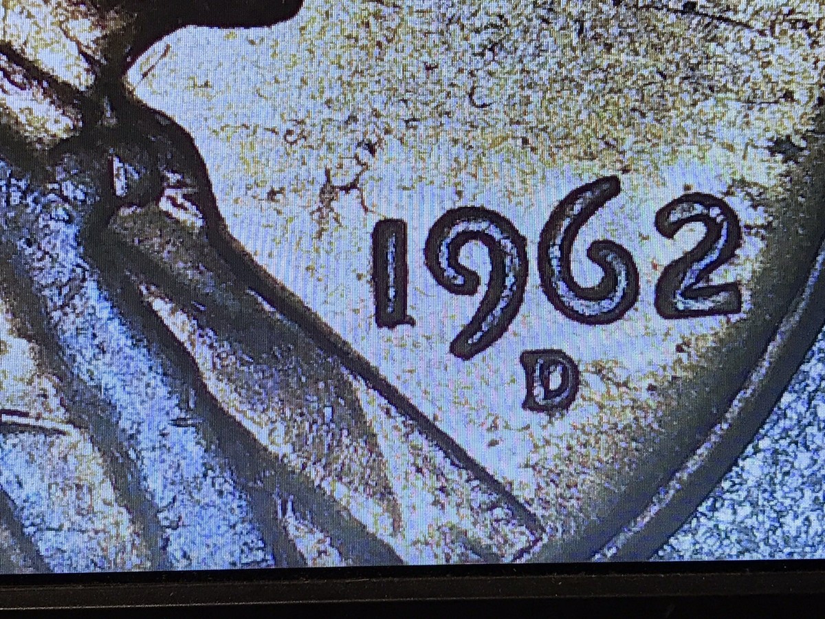 1962-D DOUBLED DIE OBVERSE DDO LINCOLN MEMORIAL CENT EXTREMELY