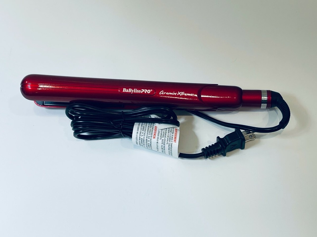 BaBylissPRO Ceramix Xtreme Straightening Iron inch Plate Red