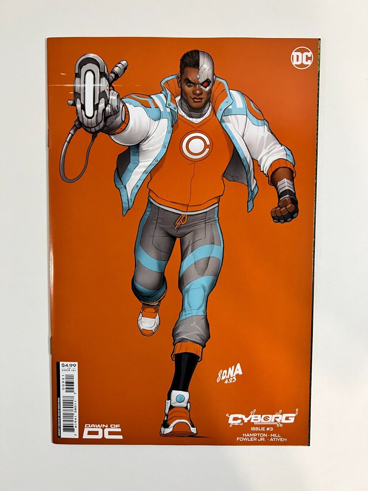 Cyborg #3 David Nakayama Variant 2023 DC Comics