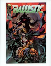 Ballistic #2 Comic Book 1995 NM- Black Mask Studios Comics