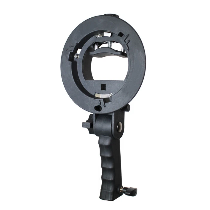 S-Type Bracket Holder with Bowens Mount for Speedlite Softbox Reflector Umbrella - Image 2 of 4