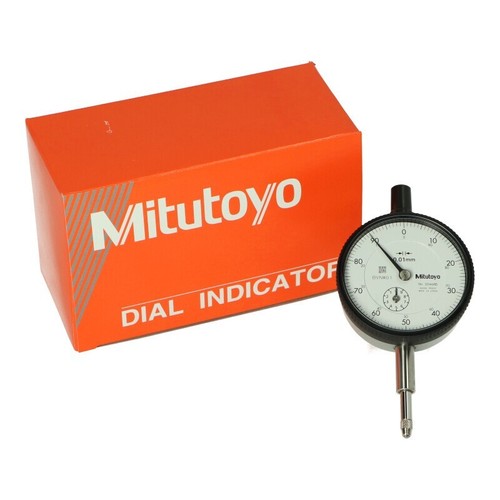 Mitutoyo Dial Indicator 2046AB(=2046SB) 0.01mm X 10mm Indicator Japan Made - Picture 3 of 4