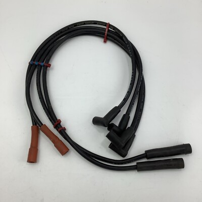 4x ACCEL Hi-Temp Super Stock Spiral Core 8mm Spark Plug Wire