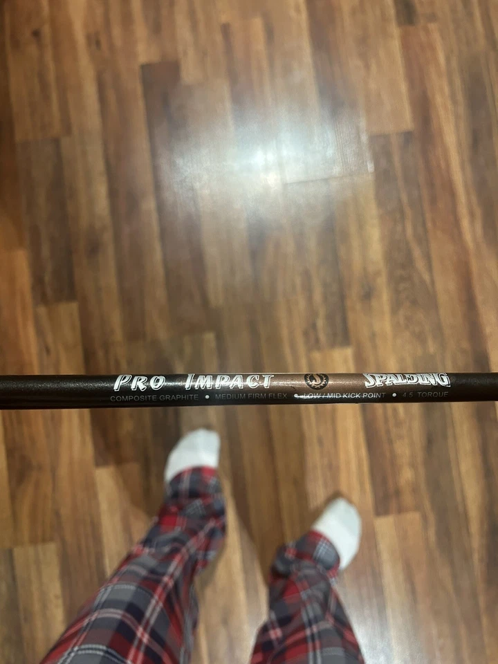 Spalding Pro Impact Titanium Face Driver - Graphite Shaft Medium Firm Flex - RH - Image 2 of 4