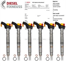 Audi 6 x 0445116022 059130277AM 0445116015 VW 2,7- 3.0 TDI Einspritzdüsen
