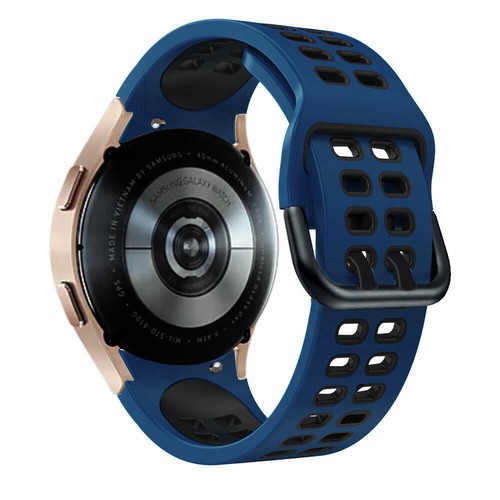 For Samsung Galaxy Watch 5 4 40 44mm Classic 42 46mm Sports Silicone Band Strap - Picture 9 of 70