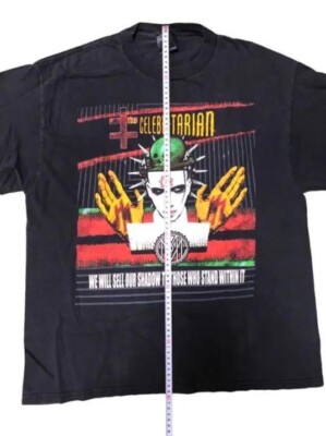 Marilyn Manson ビンテージ　Tシャツ　giant Giant Vintage Marilyn Manson 2003 Band T-Shirt | Depop