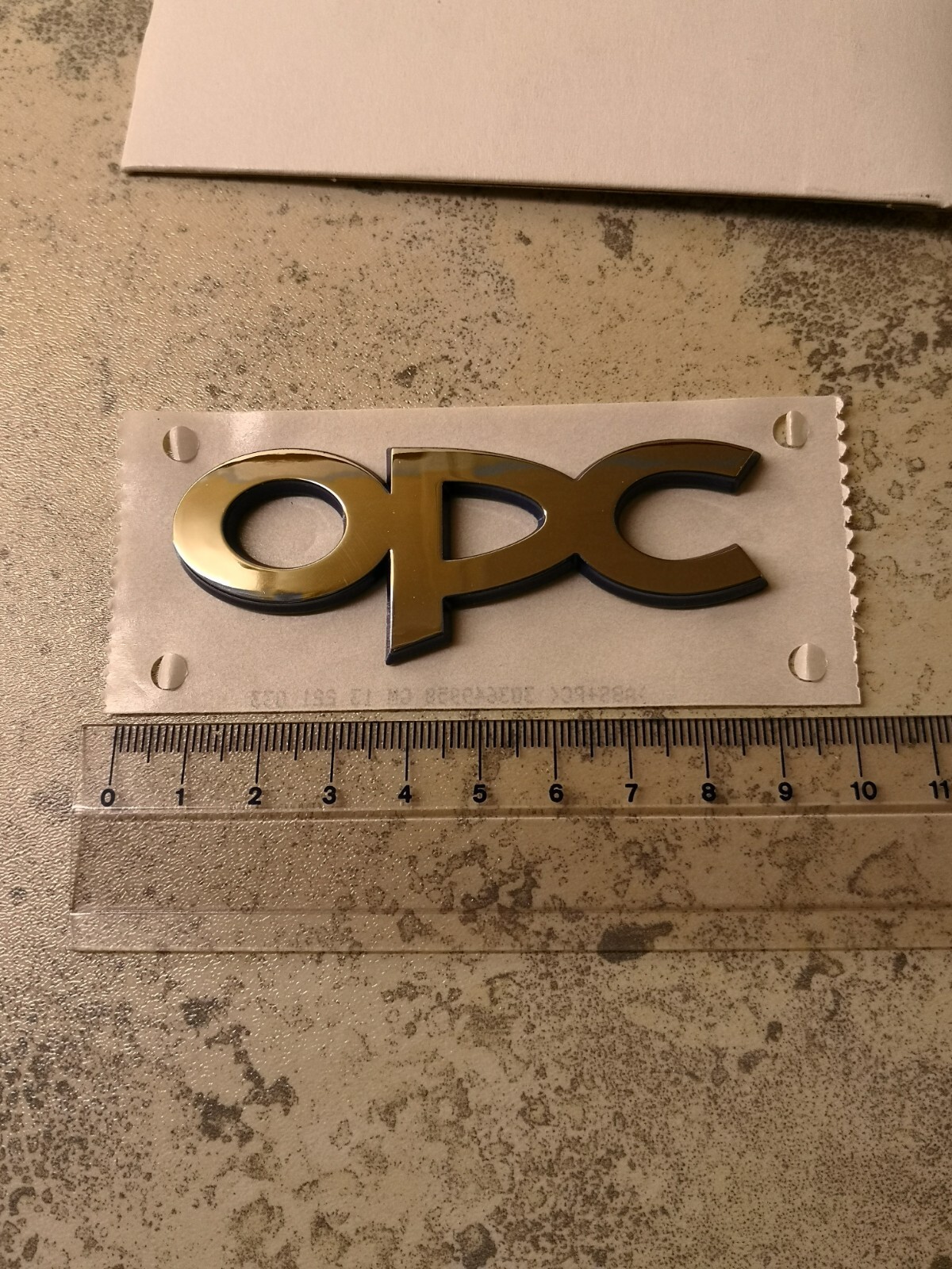 ORIGINAL GM Opel Schriftzug Emblem OPC 93187159 NEU