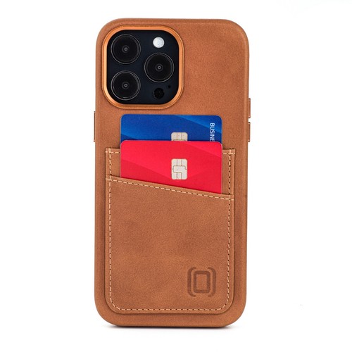 Dockem Genuine Leather Card Case for iPhone 13/14/15, Pro, Plus, Pro Max; M2GL - Picture 8 of 36