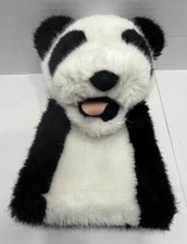 Vintage Dakin Plush Polly Panda Hand Puppet  40328 Stuffie Tags Are Faded
