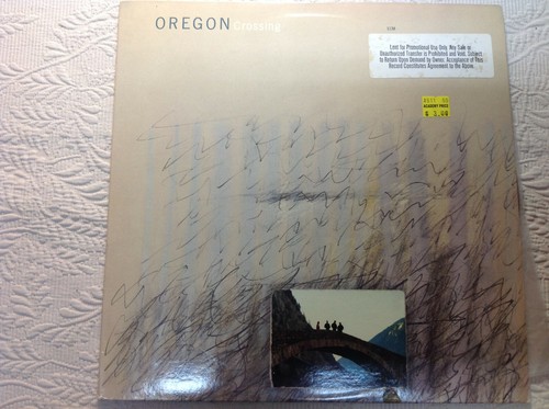 OREGON Crossing ECM 1291 Vinyl LP West Germany (1985) PROMO