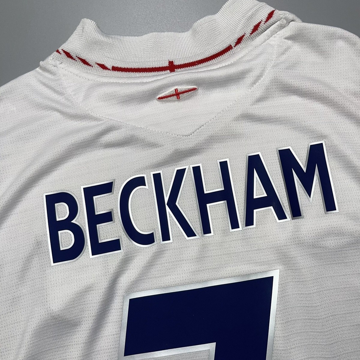 ENGLAND UMBRO 2006 WORLD CUP FOOTBALL SOCCER HOME JERSEY #7