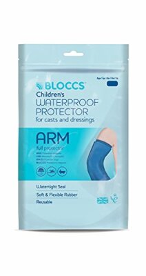 Protezione Doccia Impermeabile In Silicone Per Gesso, Braccio, Mano E Dita, Riutilizzabile, Taglia Unica Adulti - 5