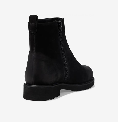 David Tate Damila Boots Women's Black Nubuck Size 8.5M - Picture 3 of 5