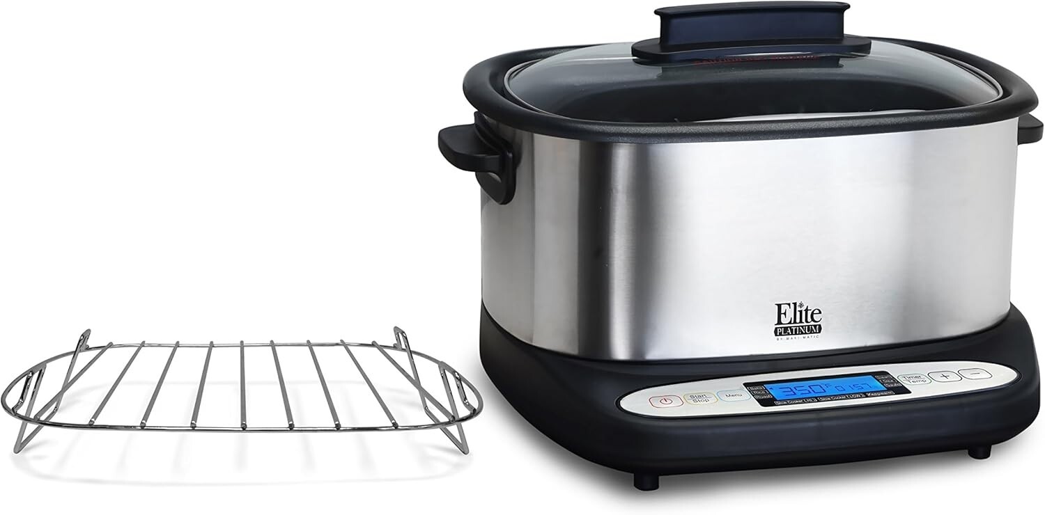 Elite Platinum MST-6805 Maxi-Matic 6 Quart 7-in-1 Infinity Non-Stick Multi-Cook