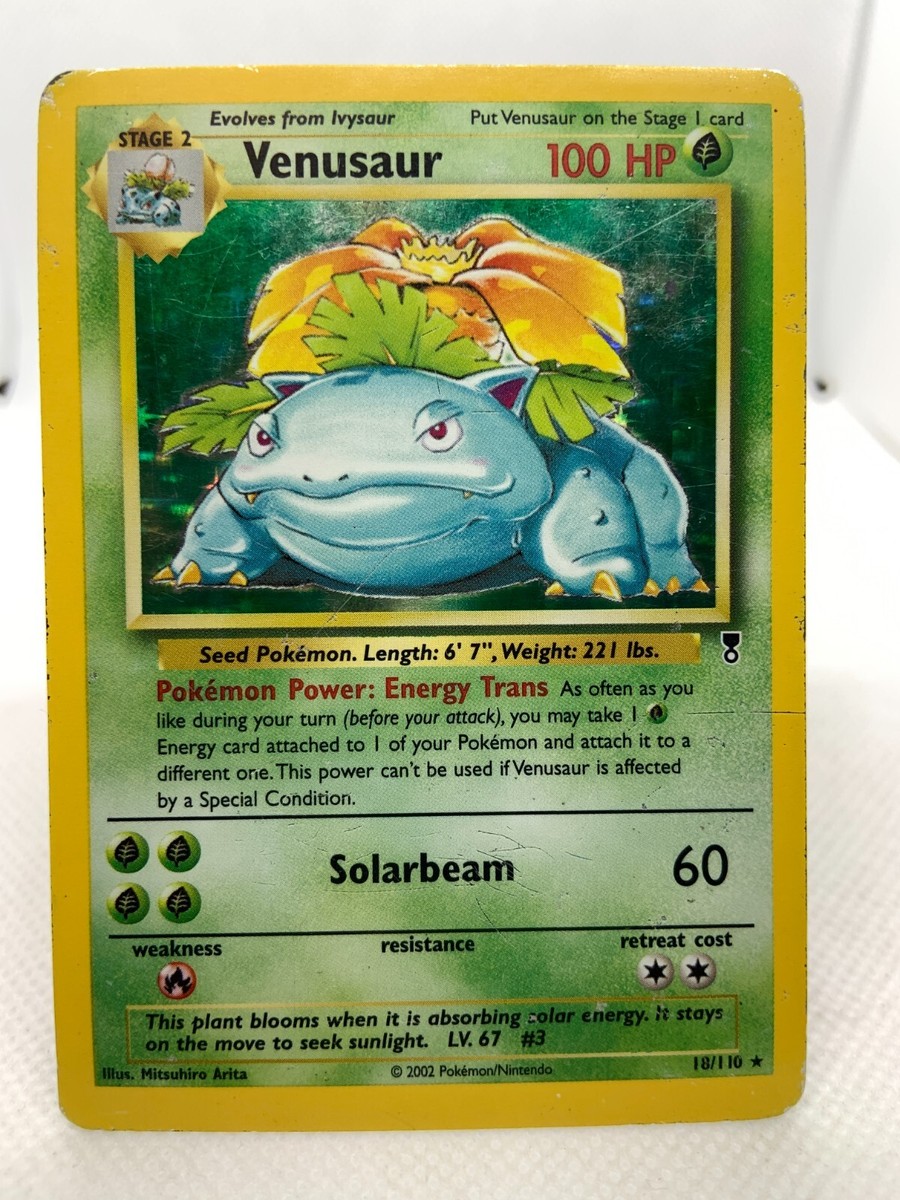 Venusaur 18/110 Holo Legendary Collection - Pokémon Card - HP