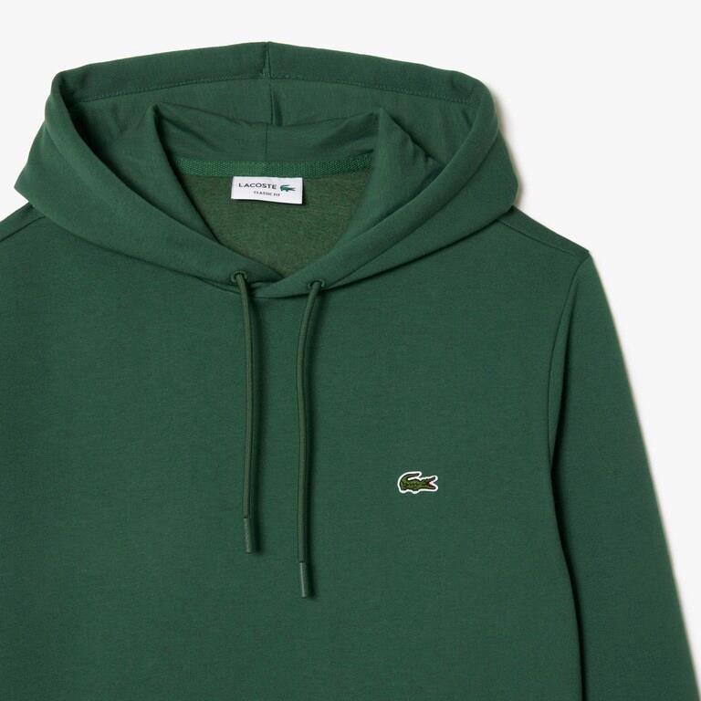 Lacoste Classic Fit Overhead Hoodie Green image 4