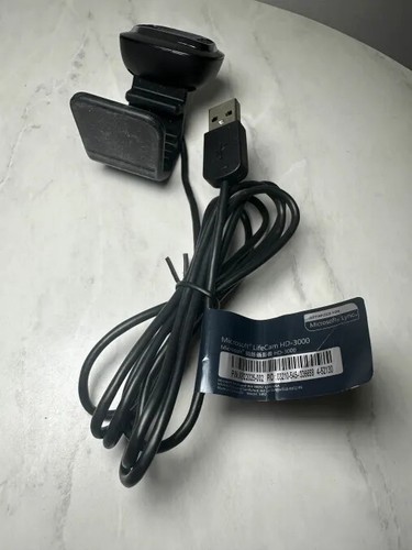 Genuine 720p MICROSOFT LifeCam HD-3000 Web Camera - Zdjęcie 2 z 2