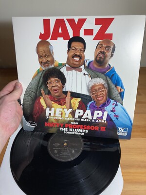 Hey Papi Jay Z Nutty Professor II Def Jam 12” Single Vinyl Record
