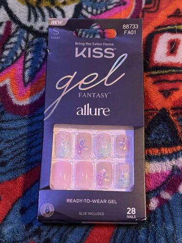 Kiss Gel Fantasy Nails Allure Sculpted 28 FA01 88733 - Picture 1 of 6