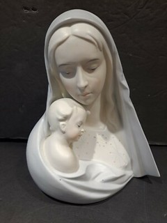 Ardalt Japan MADONNA & CHILD #6243 Matte Finish Mary & Baby Jesus with Label