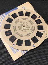 Sawyer's Single view-master Reel 64 Island of Oahu Hawaii HL Hand-lettered
