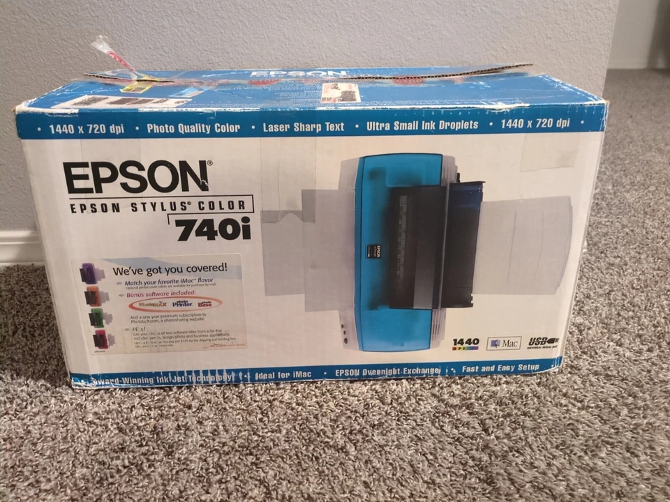 Epson Stylus Color 740i Printer New Open Box - Image 3 of 4