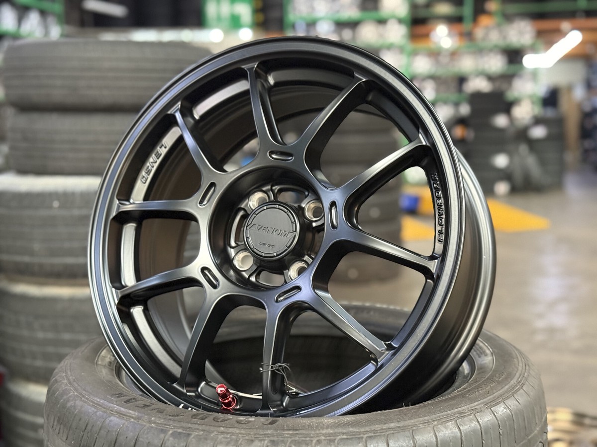 NEW 16x7 LENSO V1N (4 Wheel) 4x100 fit HONDA TOYOTA YARIS MAZDA