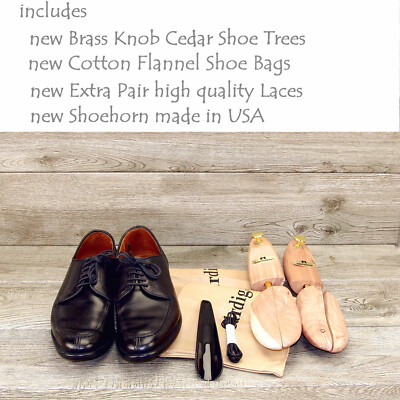 Allen Edmonds CLARK STREET 8 E Wide Dainite * new Flannel Bags (add $15 Trees) Allen Edmonds CLARK STREET 8 E Wide Dainite * new Cedar  main image 3