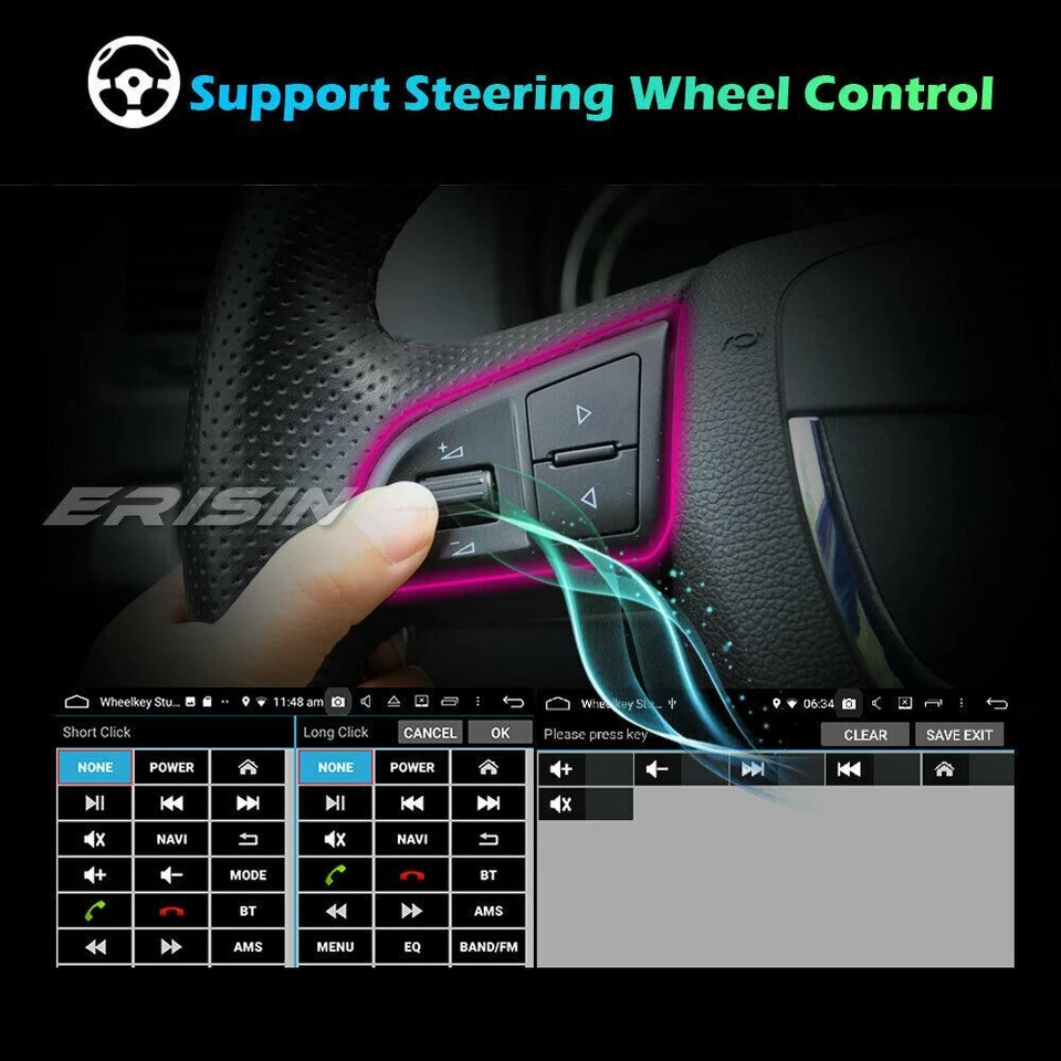 9"Android 12 DAB+Autoradio OPS Für VW Passat Polo Golf 5/6 Tiguan Caddy EOS Seat - Bild 4 von 4