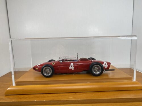 1/18 CMC 1961 Ferrari Dino Sharknose Phill Hill Belguim RARE M-070 W Case NO BOX - Imagen 1 de 21