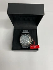 Swiss Legend Trimix Men Diver Chronograph Watch Gray Face & Gray Band