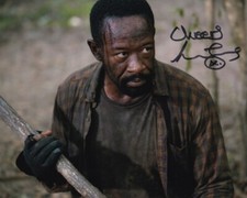 LENNIE JAMES signed Autogramm 20x25cm THE WALKING DEAD in Person autograph COA