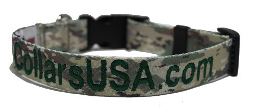 Personalisierte Gurtbandhalsbänder - NUR TEXT - HalsbänderUSA.com, 24-STUNDEN-VERSAND - Bild 14 von 30