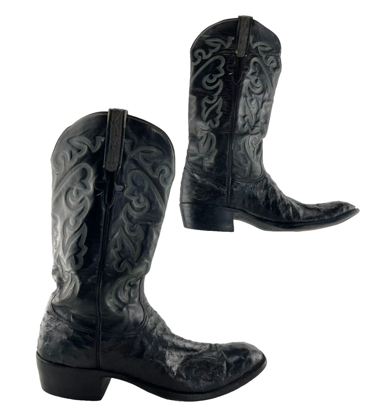 Estampado Animal Lucchese Parte superior de cuero para hombre