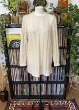 Vintage Italian Cable Knit Mini Dress