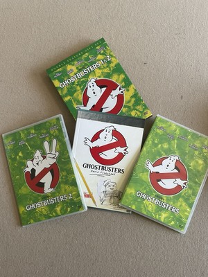 Ghostbusters 1 & 2 Double Feature DVD Box Set Collectible + Extras - Scrapbook