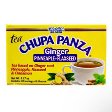 Chupa Panza T  Herbal Slimming Tea   30 Bags   Ginger, Pineapple, Cinnamon  B4