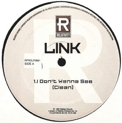 Link - I Don't Wanna See (VINYL)