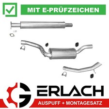 Auspuffanlage für Volvo C30 C70 2.0 D 10501