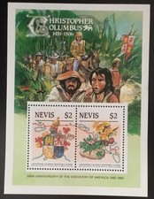 Nevis - Kleinbogen postfrisch
