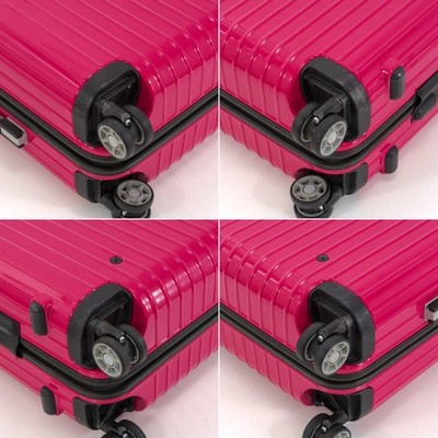 Rimowa Salsa Deluxe 32L Ruby Pink 4-wheels Carry Case Suitcase