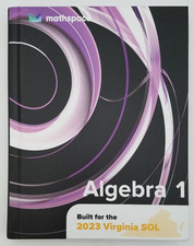 Mathspace Algebra I, Built for 2023 Virginia SOL -9781957316932