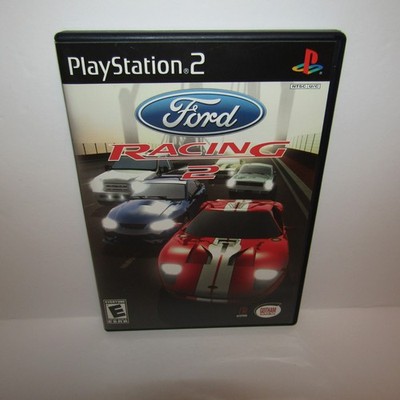 Ford Racing 2 Sony PlayStation 2 PS2 Video Game with Manual Tested and Working