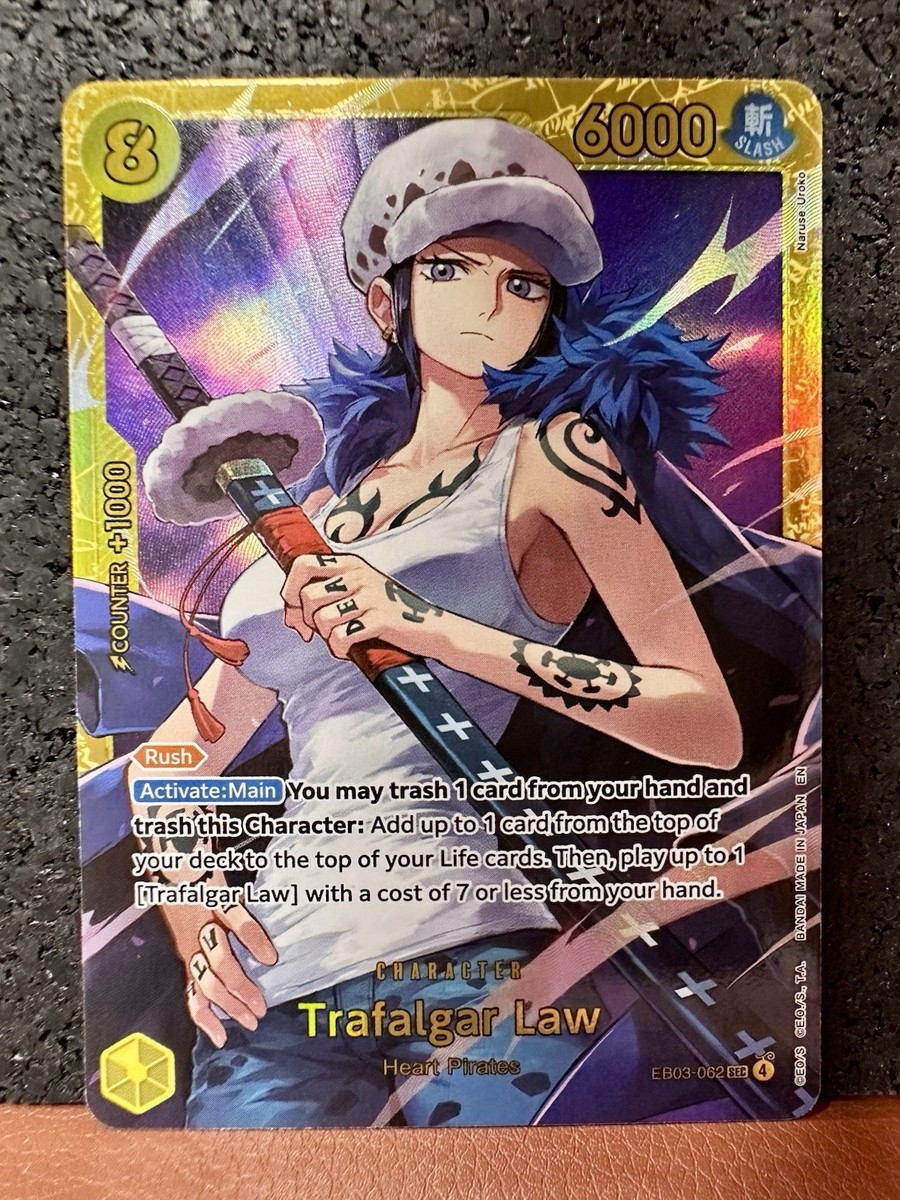 Trafalgar Law EB03-062 Extra Booster: One Piece Heroines Edition