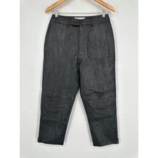 Margaret Godfrey Vintage Leather Pants High Rise Tapered 80s/ 90s, Size 6 Petite