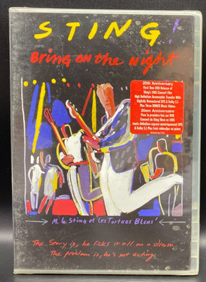 Sting: Bring on the Night DVD BRAND NEW SEALED 2005 Live Concert Footage