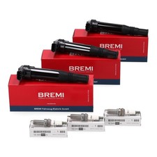 3x BREMI Zündspule + 3x ORIGINAL Zündkerze für PSA C1 C3 108 208 308 CORSA F 1.2
