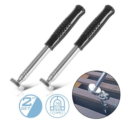 STAHLWERK Teleskop Pick-up Tool Teleskopmagnet Magnetstab Magnetheber 2er Set
