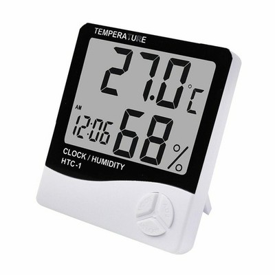 AAA Batteriebetrieben Innenbereich HTC-1 Hygrometer Temperaturgenauigkeit ±1°C